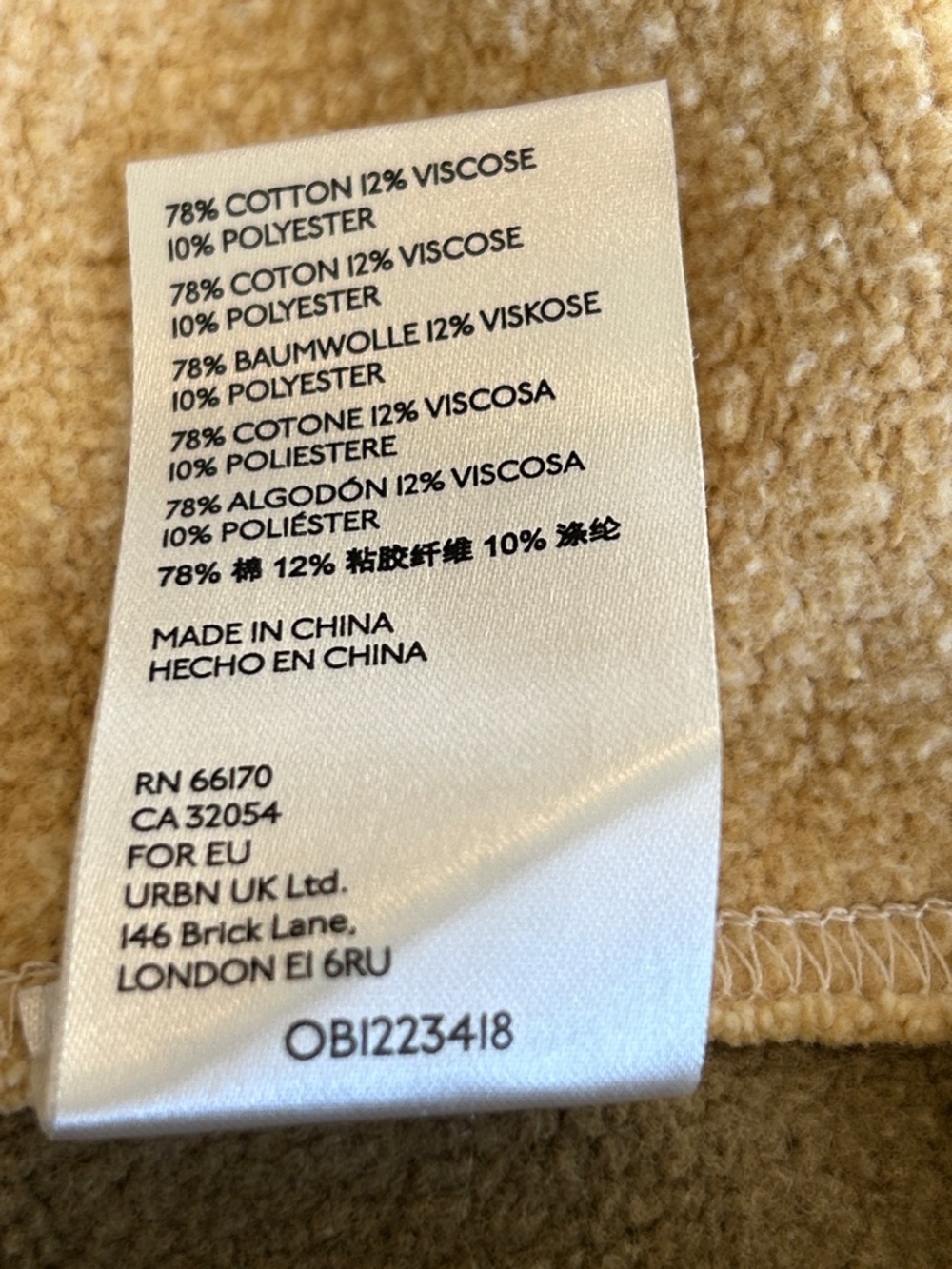 We The Free Color Block Collared Sweatshirt Dress Size Large - Picture 6 of 6